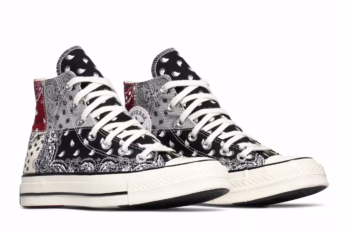 Offspring x Converse Chuck 70 High Paisley Patchwork, view 9