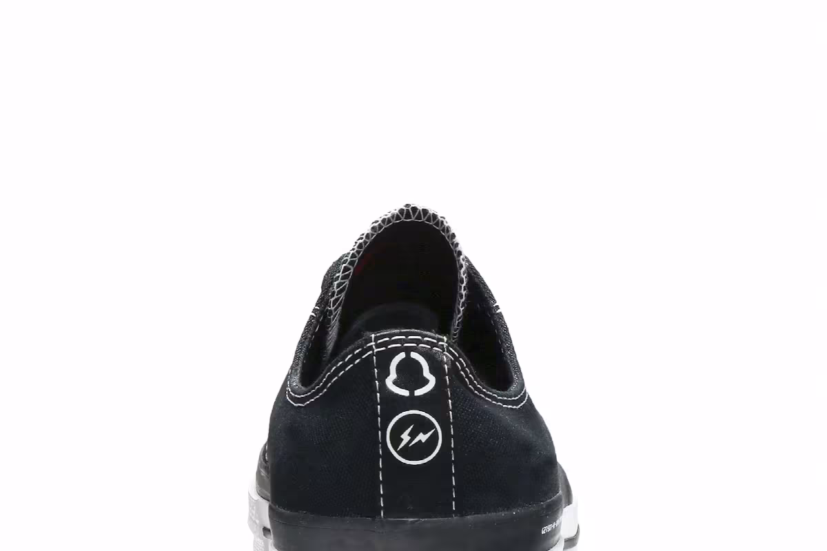 Fragment Design x Moncler x Converse Chuck 70 Low Black, view 8