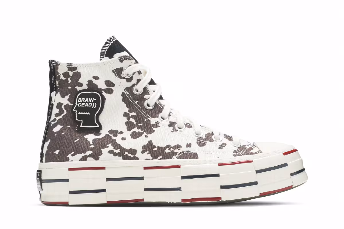 Brain Dead x Converse Chuck 70 Cow Print, view 2