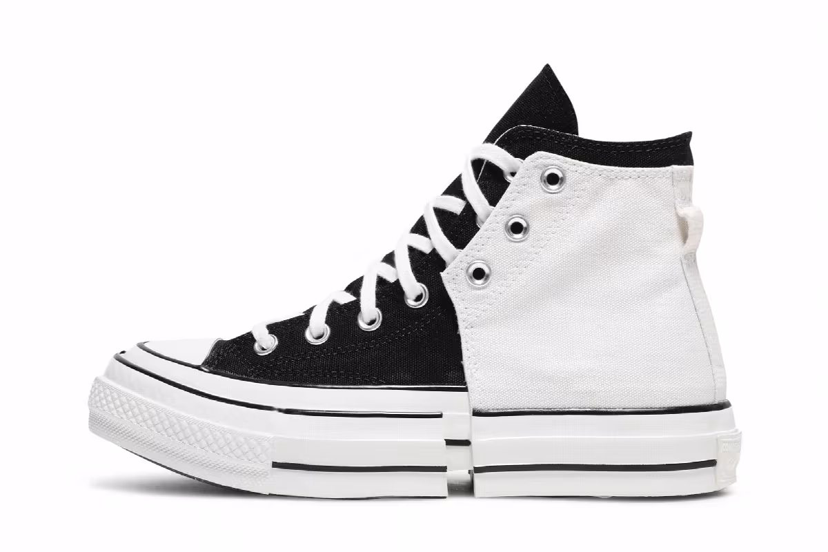 Feng Chen Wang x Converse Chuck 70 2-in-1 High Ivory Black, view 4