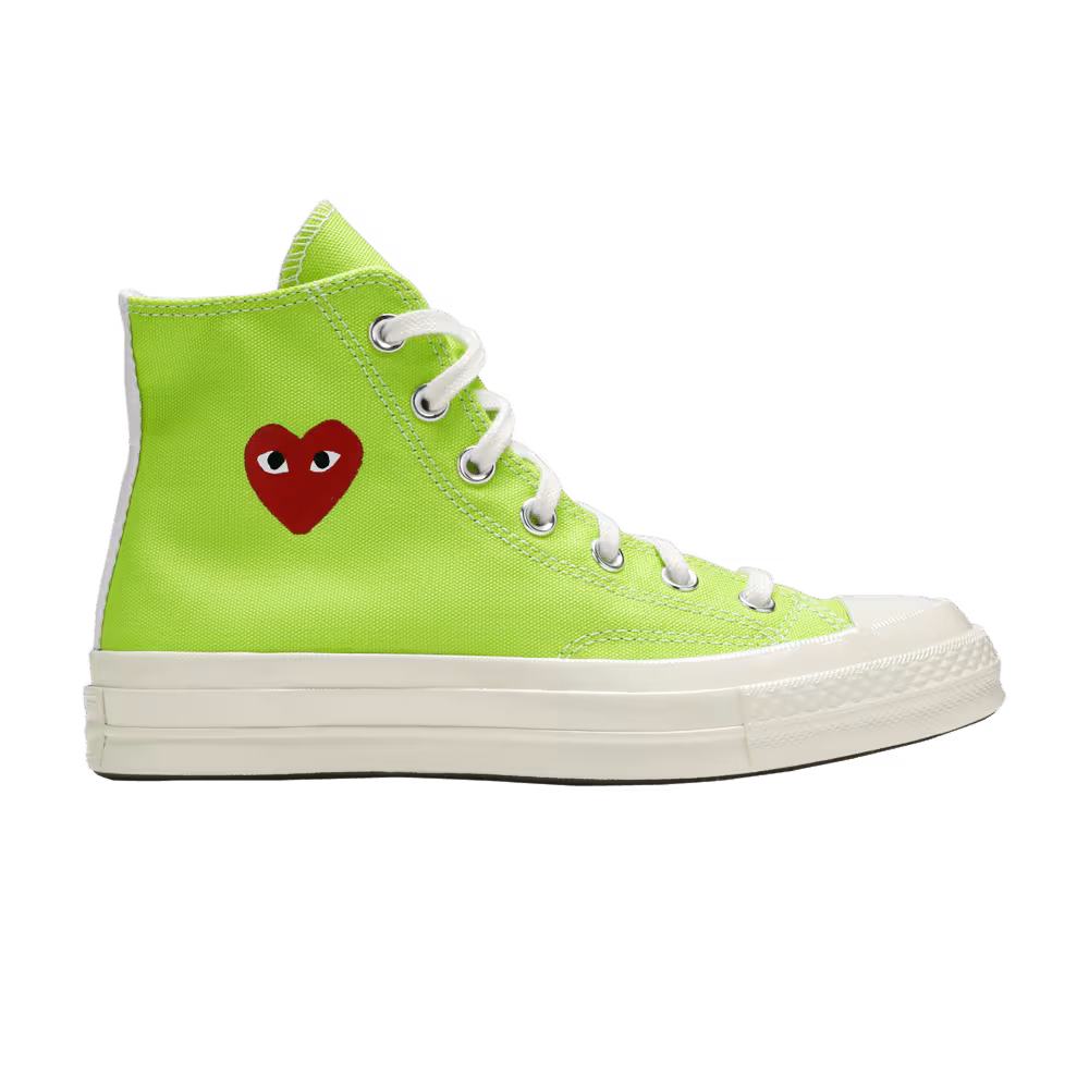 Comme des Garçons PLAY x Converse Chuck 70 High Bright Green