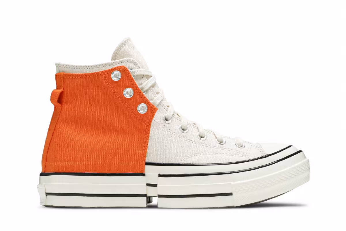 Feng Chen Wang x Converse Chuck 70 2-in-1 High Persimmon Ivory, view 2