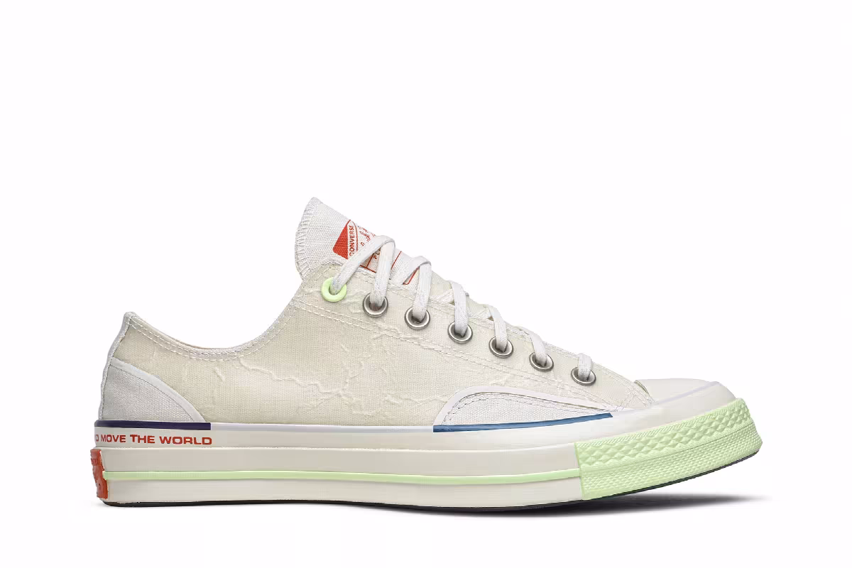 Pigalle x Converse Chuck 70 Low Barely Volt, view 2