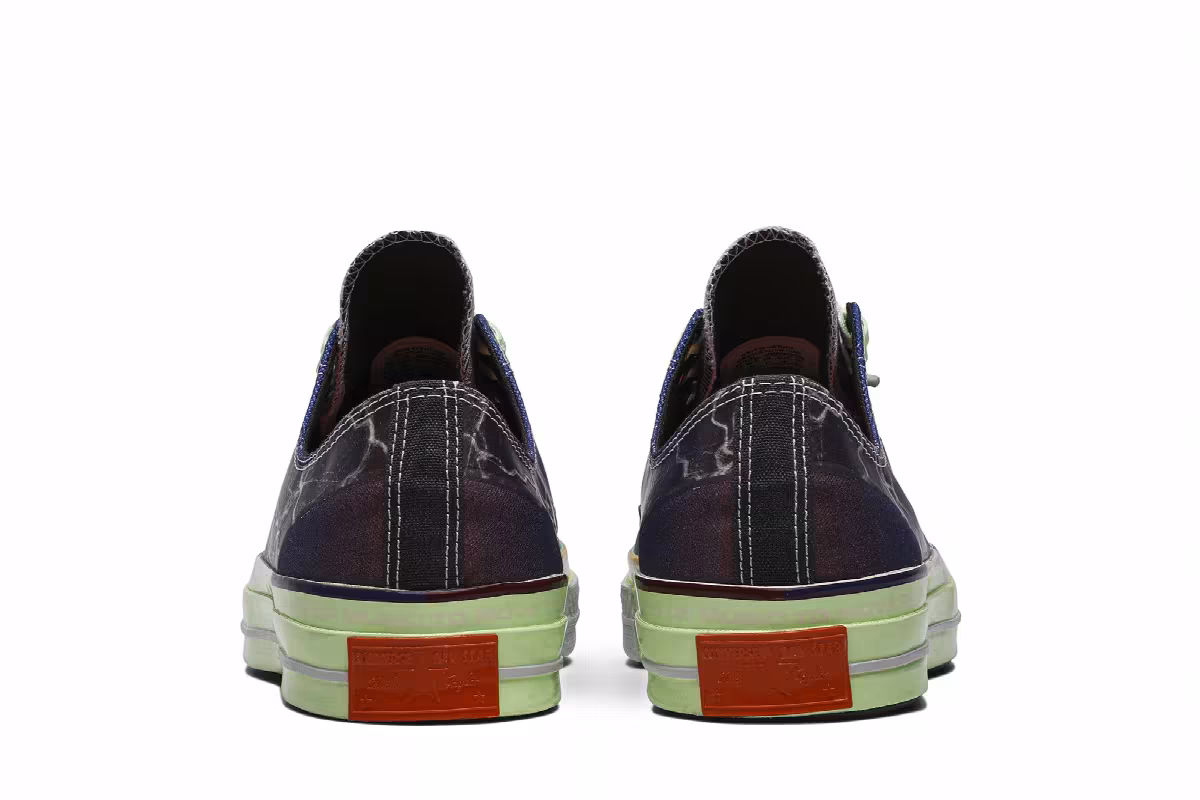 Pigalle x Converse Chuck 70 Low Lightning Storm, view 7
