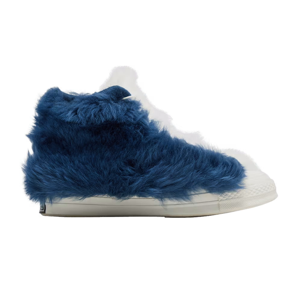 AMBUSH x Converse Chuck 70 High Fuzzy - Navy Blue