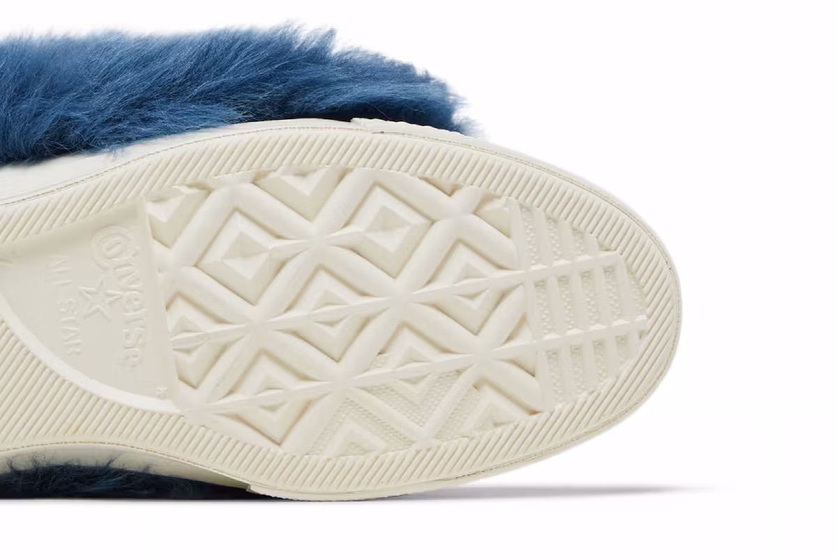 AMBUSH x Converse Chuck 70 High Fuzzy - Navy Blue, view 6