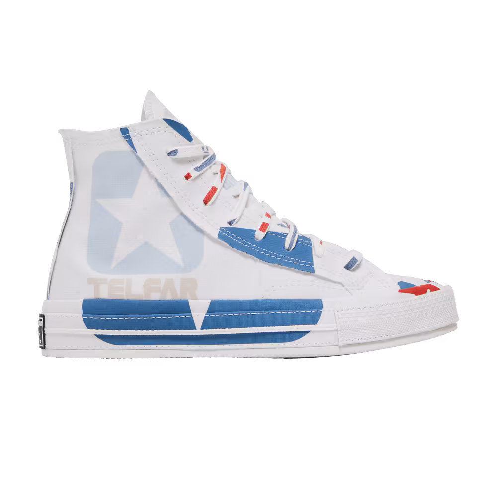 Telfar x Converse Chuck 70 High Archival Star Print