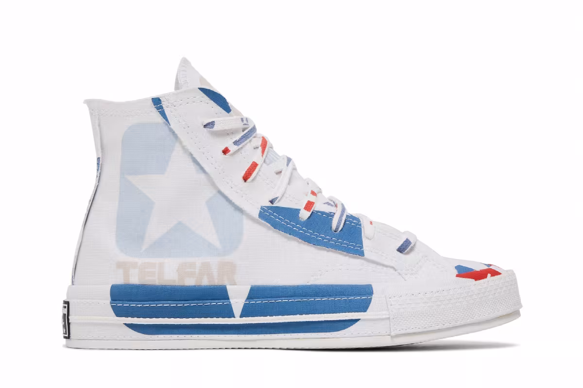 Telfar x Converse Chuck 70 High Archival Star Print, view 2