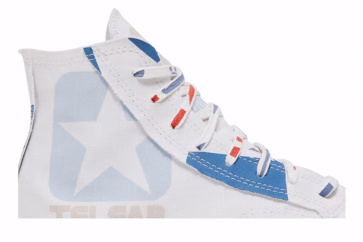 Telfar x Converse Chuck 70 High Archival Star Print, view 3