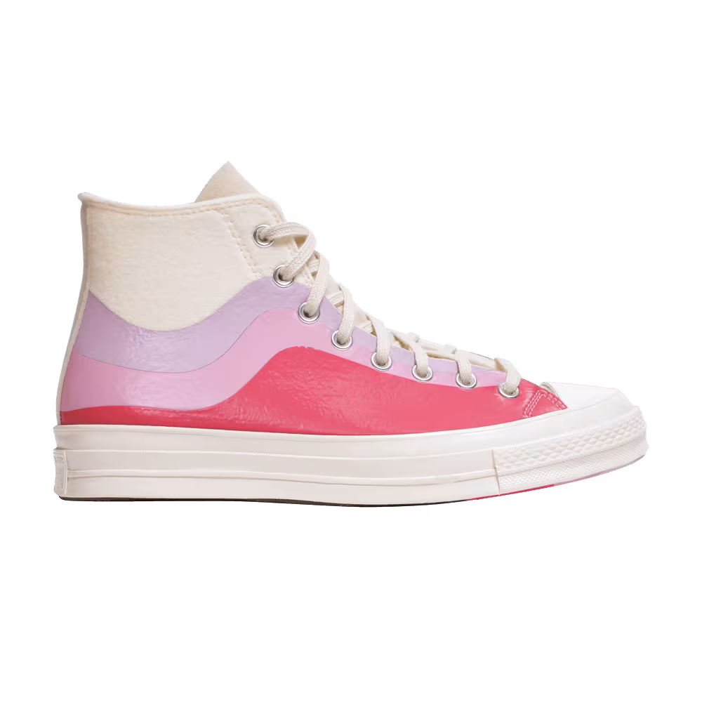 Converse Chuck 70 High Thermo Felt - Winter White Pink
