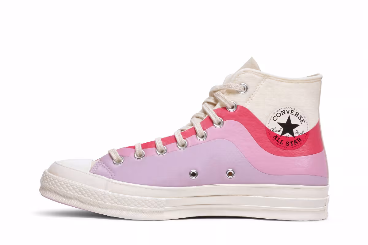Converse Chuck 70 High Thermo Felt - Winter White Pink, view 4