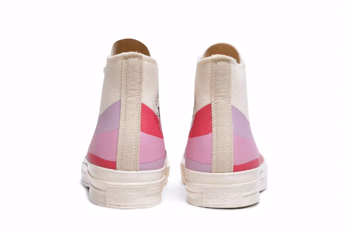 Converse Chuck 70 High Thermo Felt - Winter White Pink, view 7