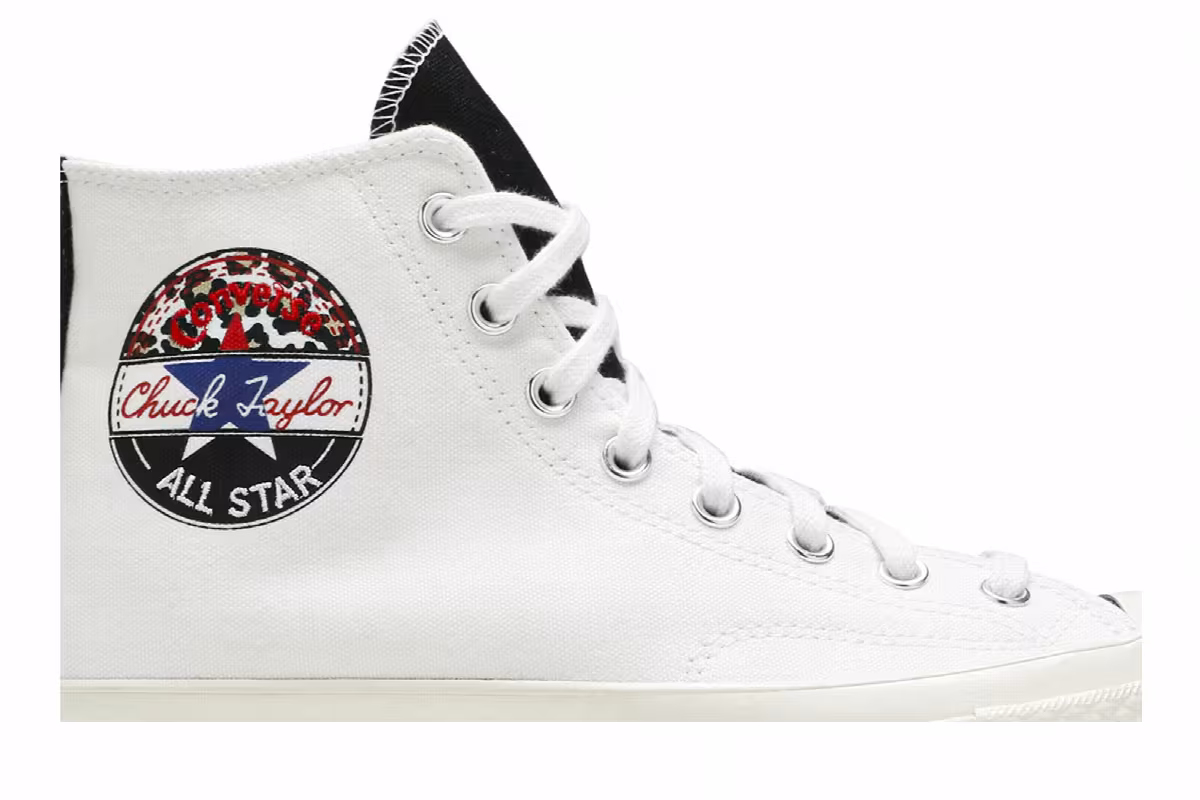 Converse Chuck 70 Hi Logo Play - White Rush Blue, view 3