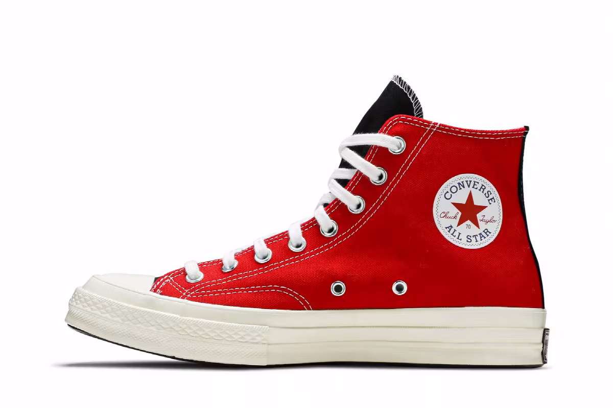 Converse Chuck 70 Hi Logo Play - White Rush Blue, view 4