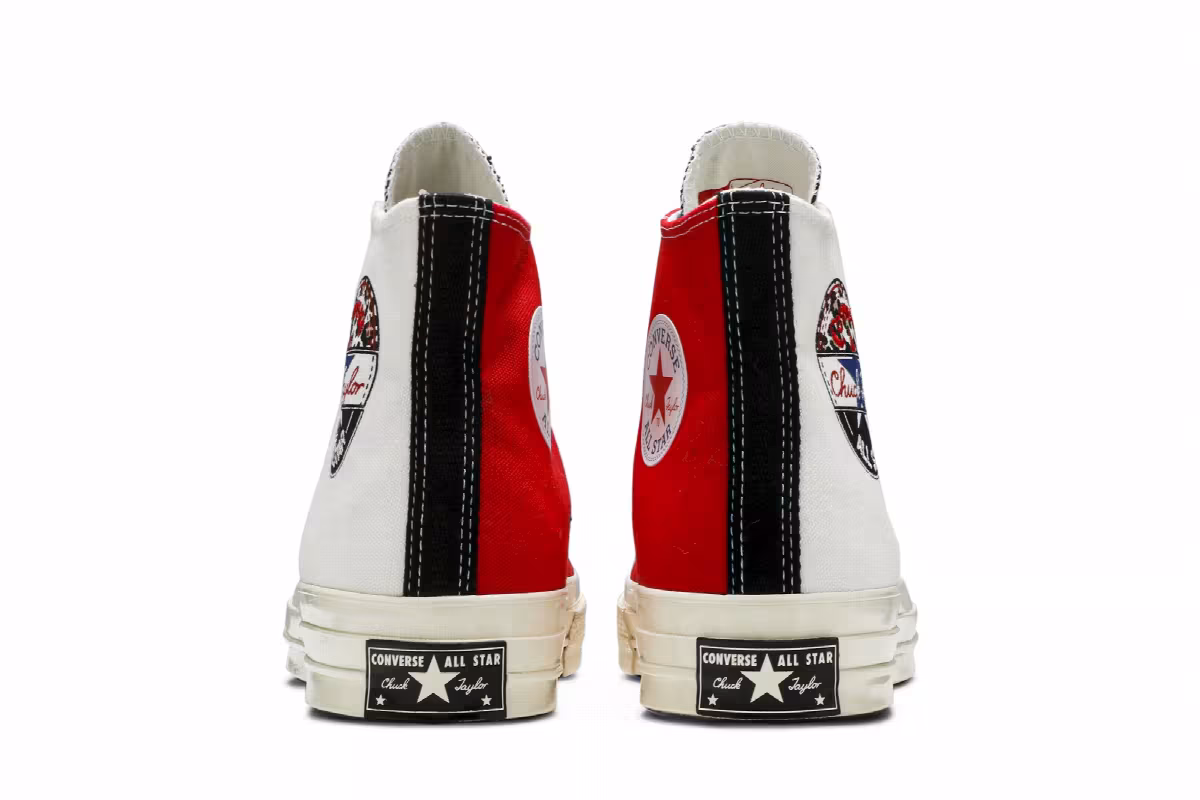 Converse Chuck 70 Hi Logo Play - White Rush Blue, view 7