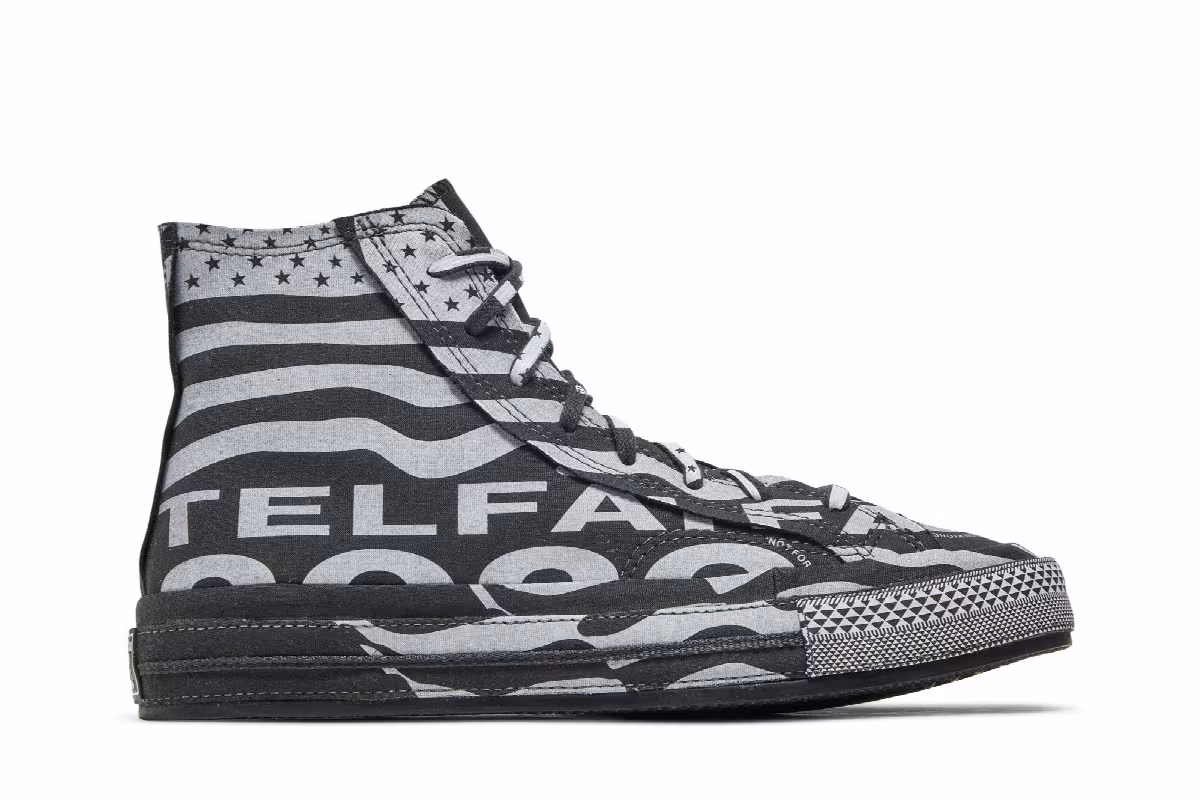 Telfar x Converse Chuck 70 High Stars and Stripes, view 2