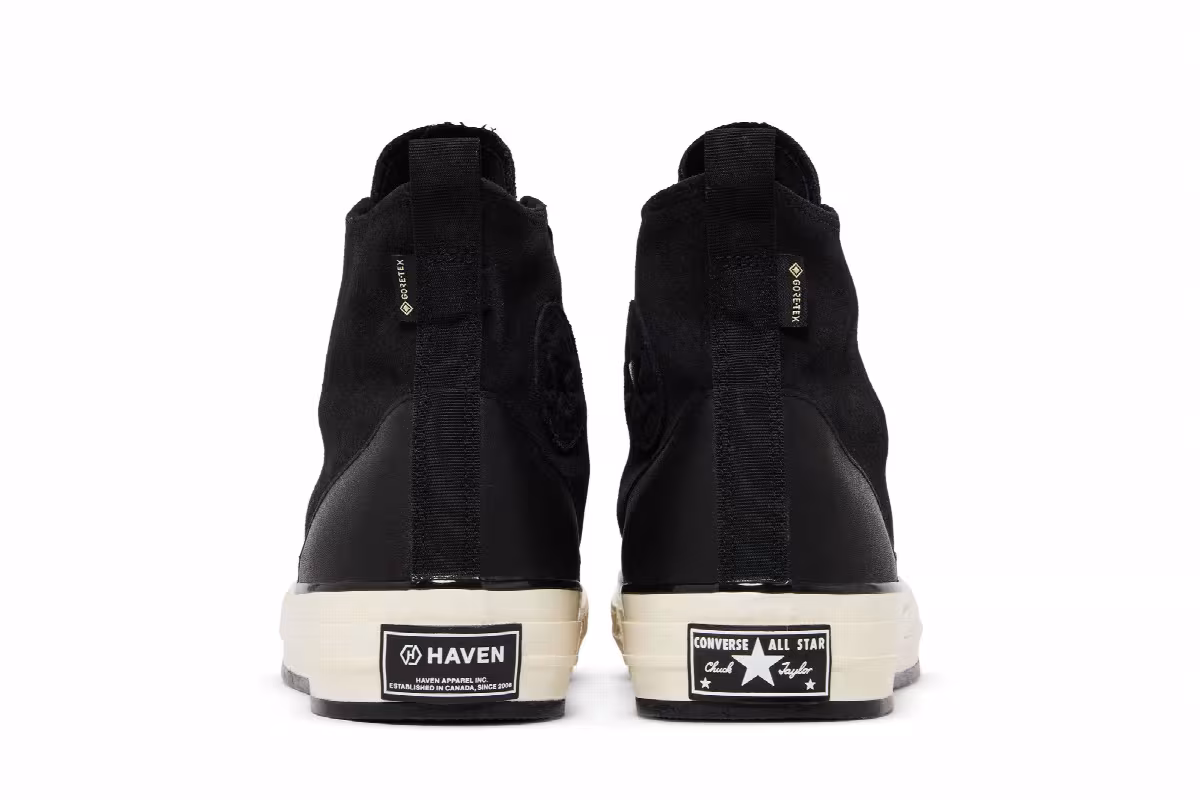 Haven x Converse Chuck 70 High Black Egret, view 7