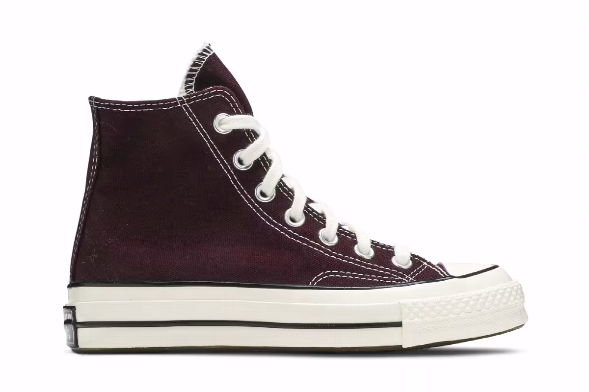 Converse Chuck 70 High Black Currant, view 2