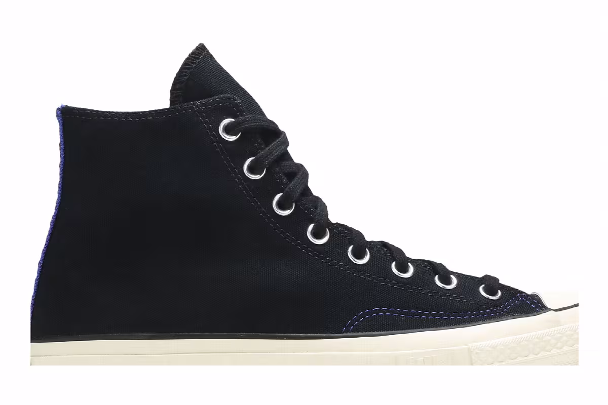 Undefeated x Converse Chuck 70 High Black, view 3
