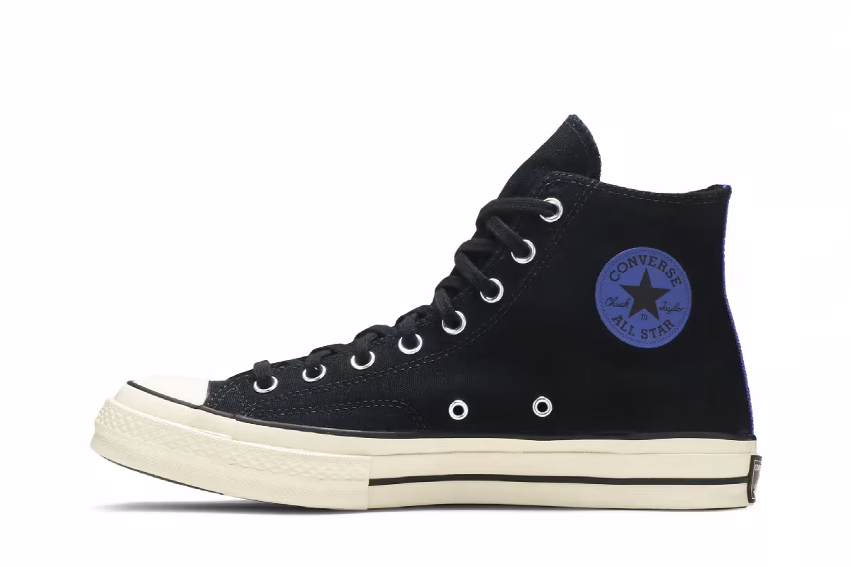 Undefeated x Converse Chuck 70 High Black, view 4
