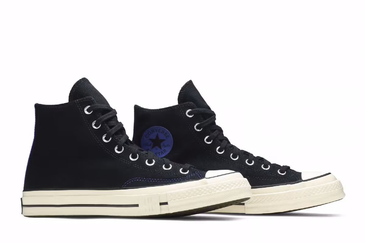Undefeated x Converse Chuck 70 High Black, view 9