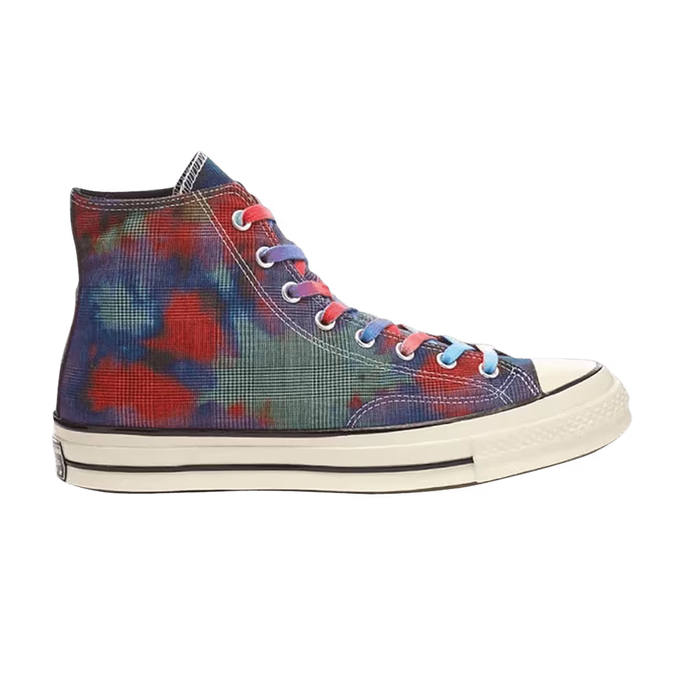 Converse Chuck 70 High Tie Dye Plaid