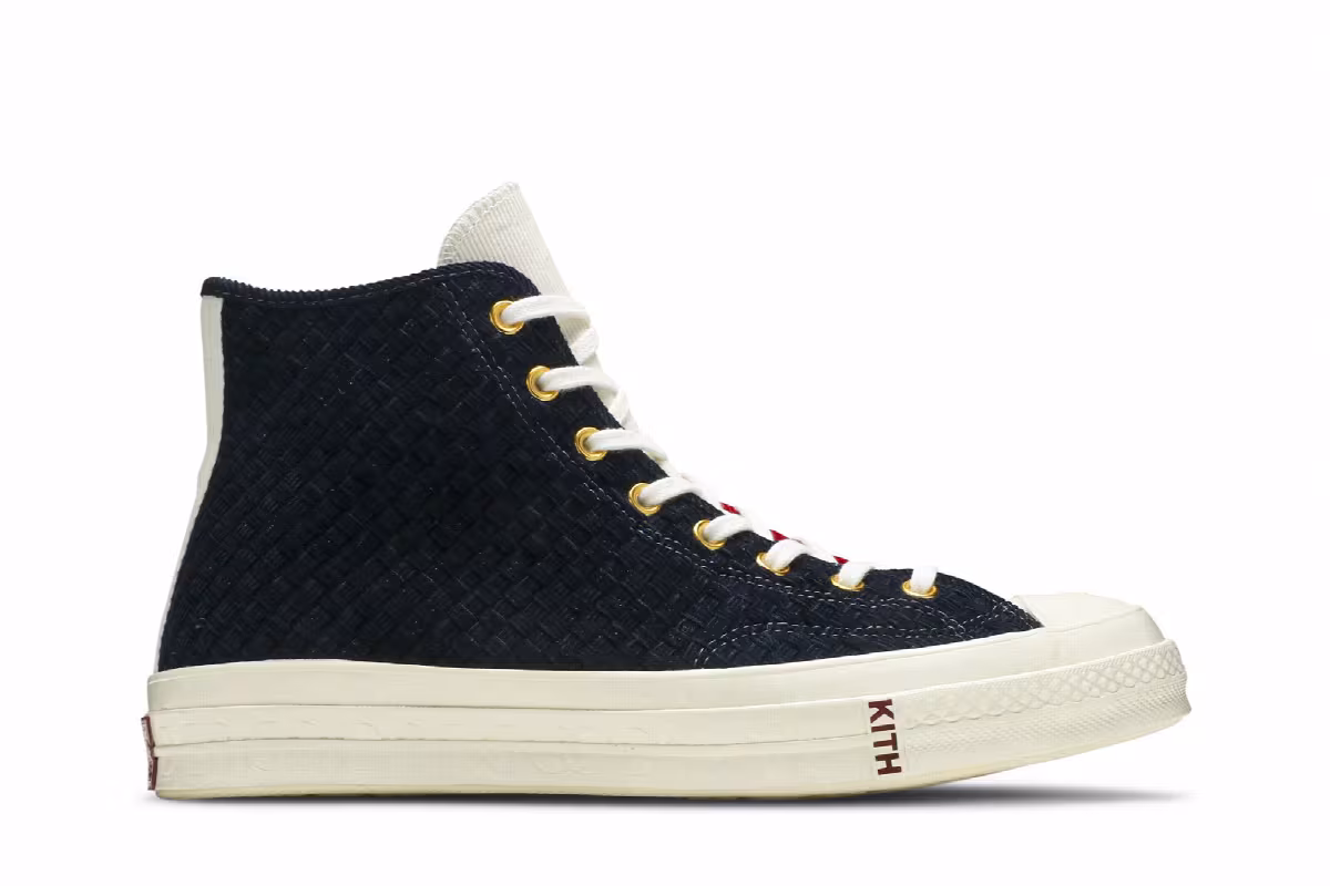 Kith x Bergdorf Goodman x Converse Chuck 70 High Total Eclipse, view 2