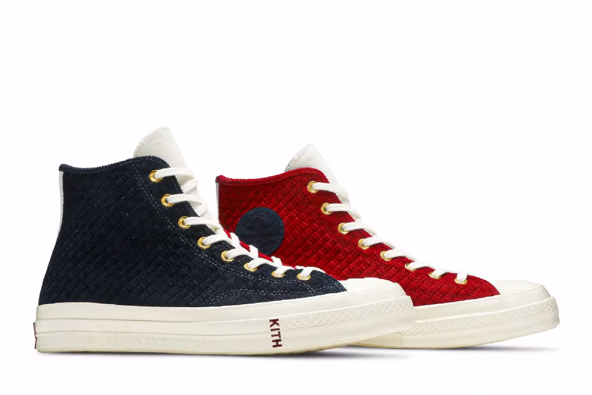 Kith x Bergdorf Goodman x Converse Chuck 70 High Total Eclipse, view 9