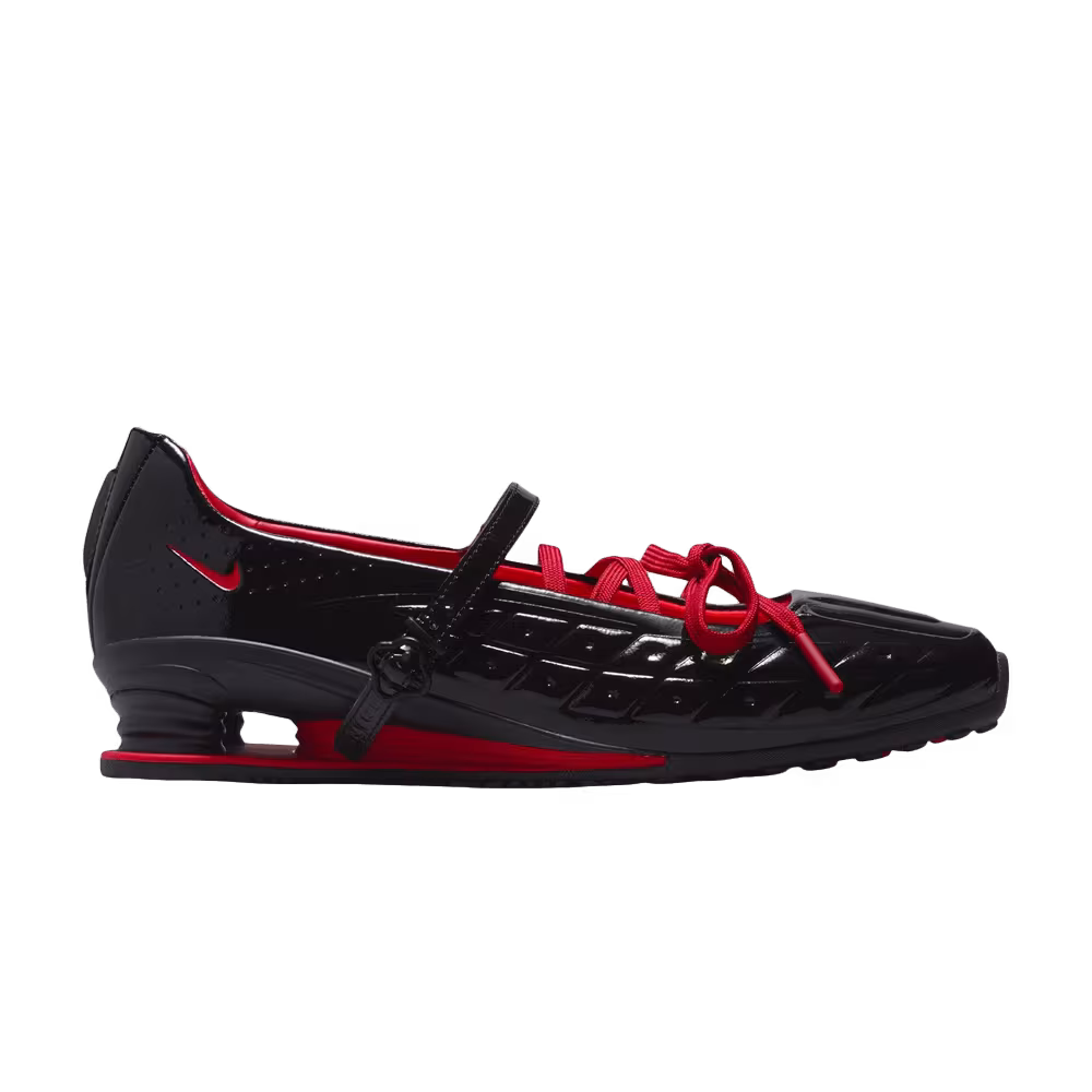 LABELHOOD x Nike Women's Shox Z Calistra Black University Red