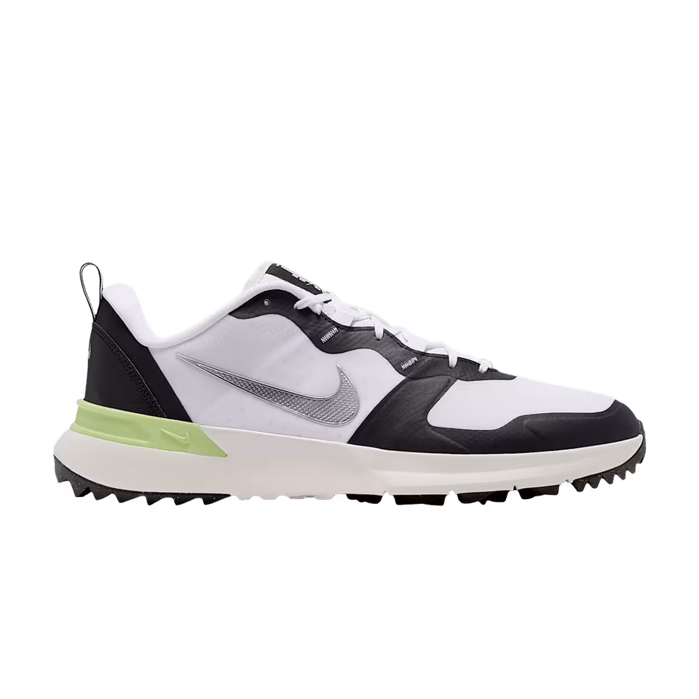 Nike Tempo G Golf White Black Light Lemon Twist Metallic Silver