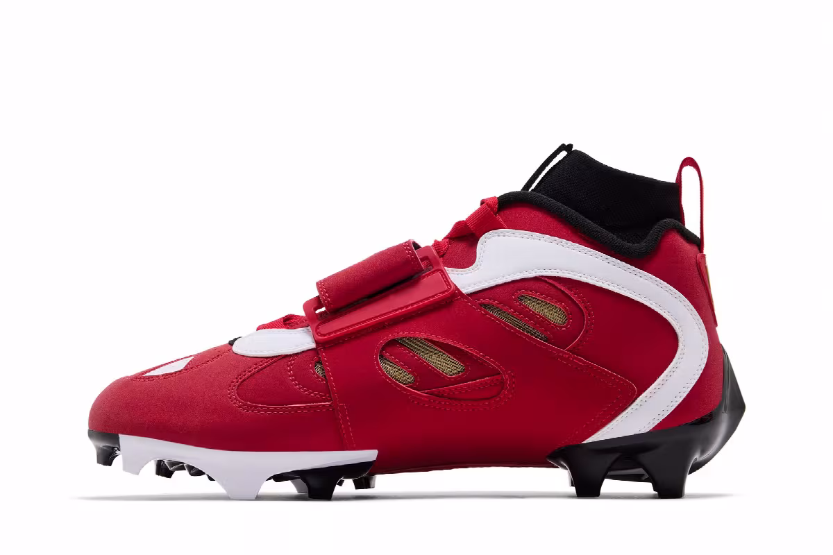 Nike Diamond Turf 2 TD Fire Red, view 4