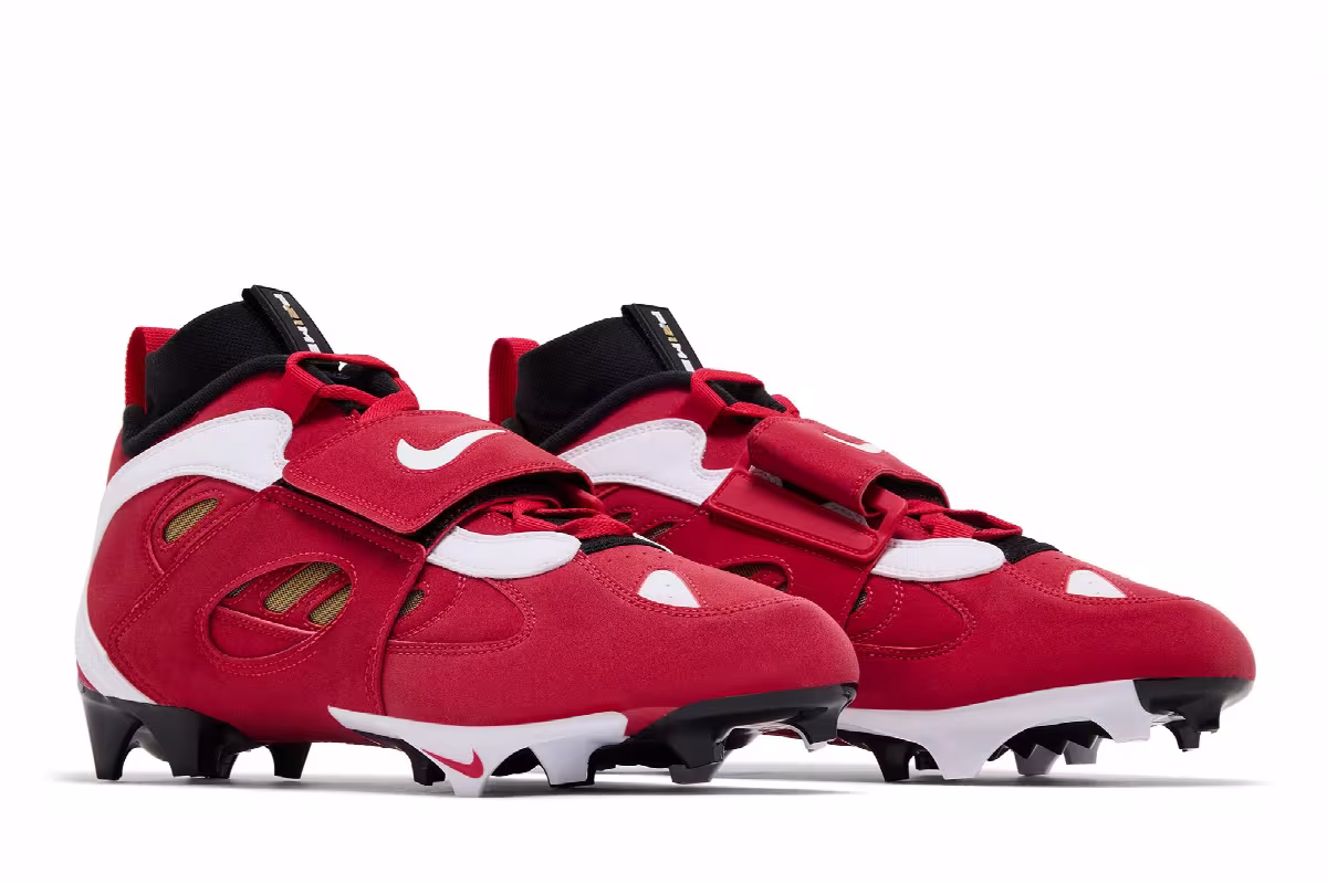 Nike Diamond Turf 2 TD Fire Red, view 9