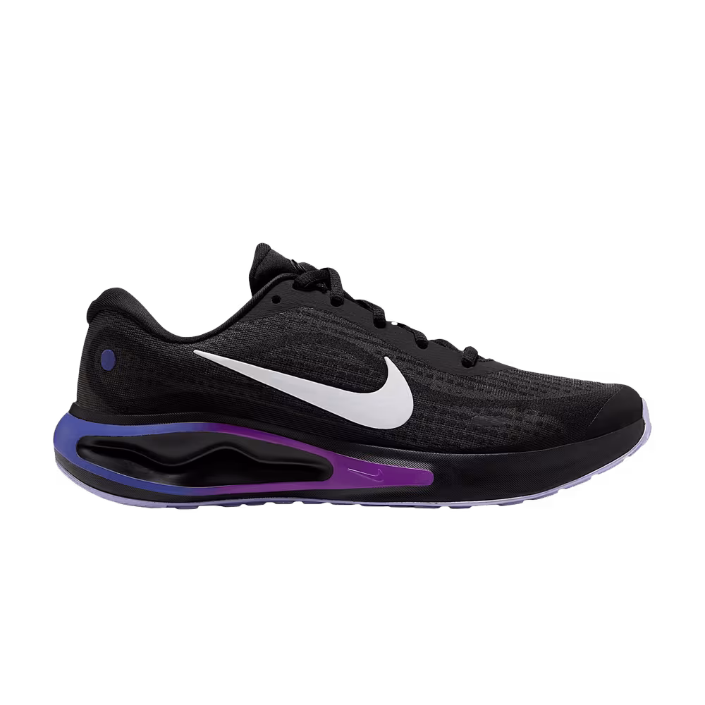 Nike Women's Journey Run Road Black Persian Violet Purple Pulse White