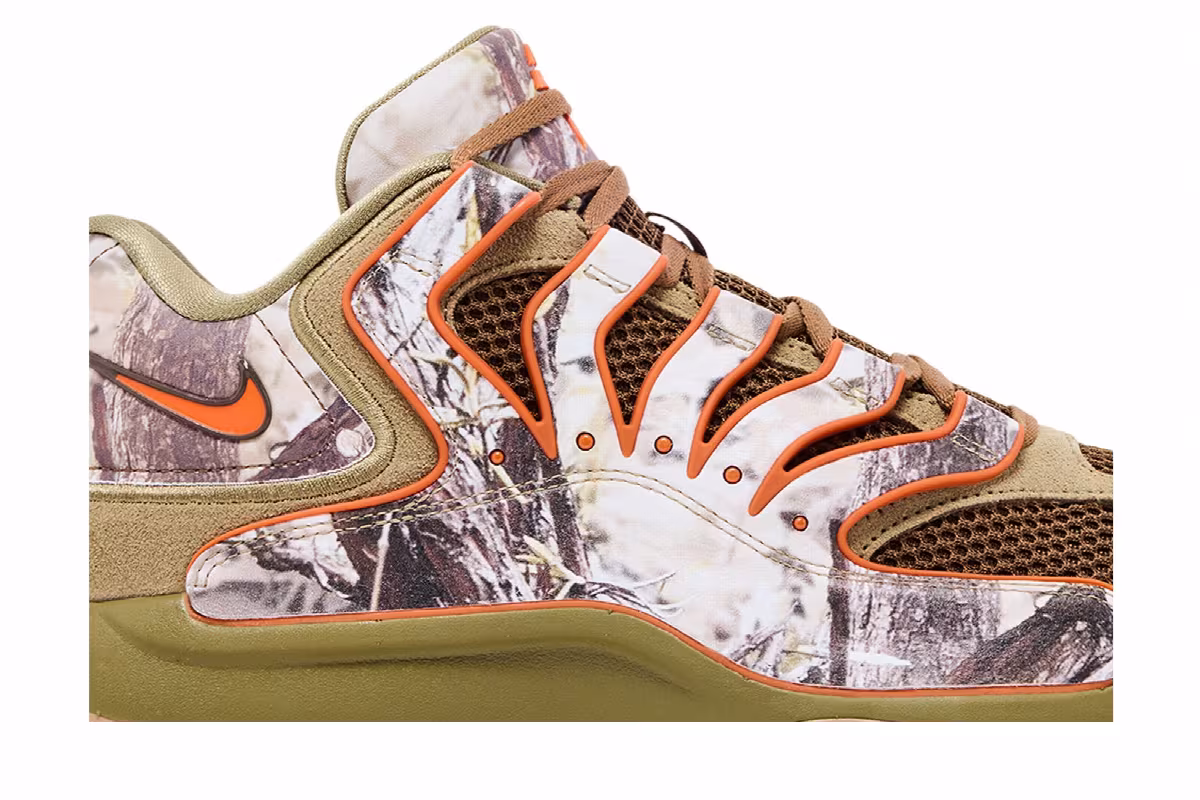 Chet Holmgren x Nike KD 18 Camo, view 3