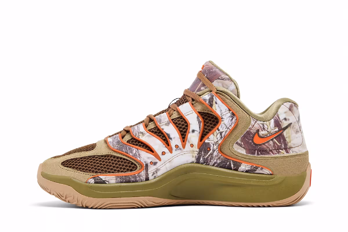 Chet Holmgren x Nike KD 18 Camo, view 4