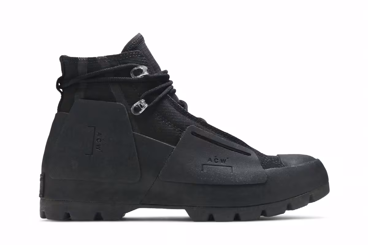 A-Cold-Wall* x Converse Chuck Taylor All Star Lugged High Triple Black, view 2