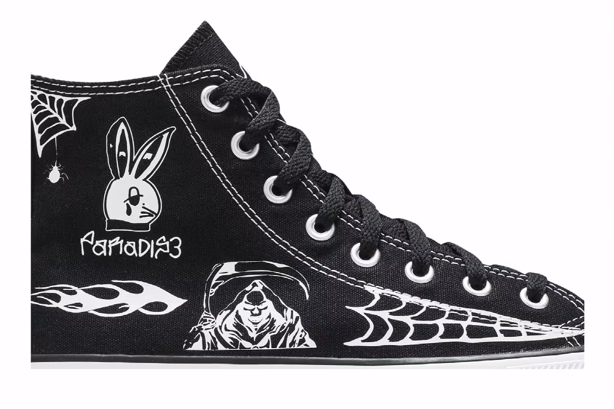 Sean Pablo x Converse Chuck Taylor All Star Pro High Black, view 3