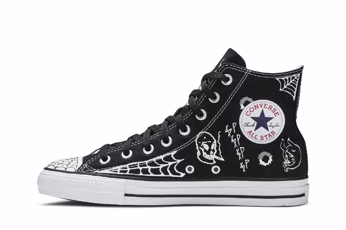 Sean Pablo x Converse Chuck Taylor All Star Pro High Black, view 4