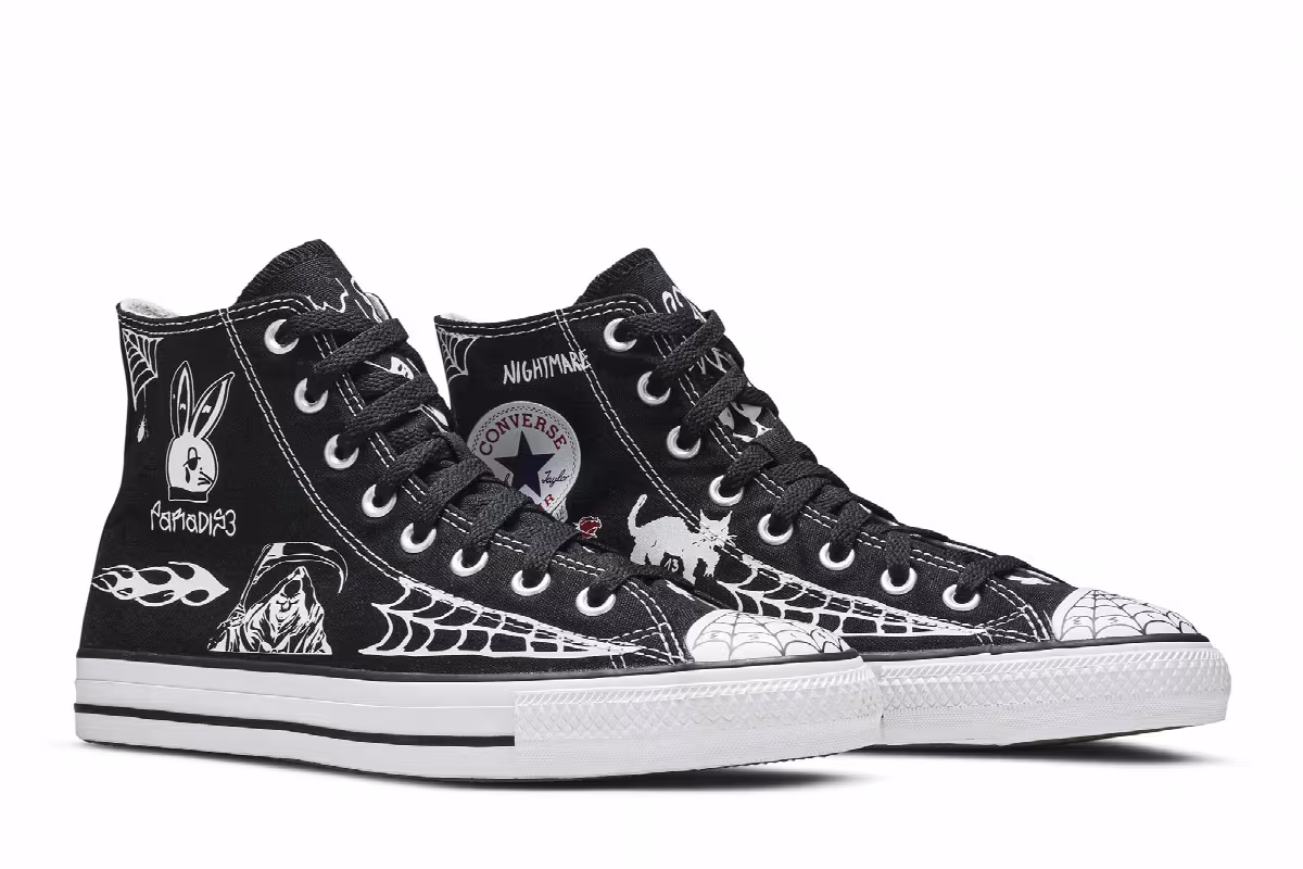 Sean Pablo x Converse Chuck Taylor All Star Pro High Black, view 9