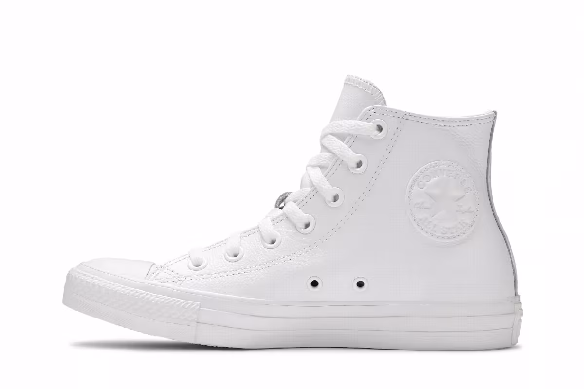 Converse Chuck Taylor All Star High White Monochrome, view 4