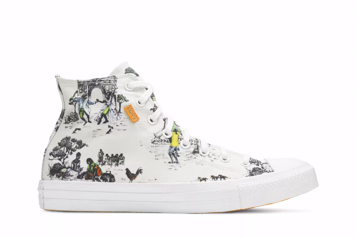 Union LA x Converse Chuck Taylor All Star High White, view 2