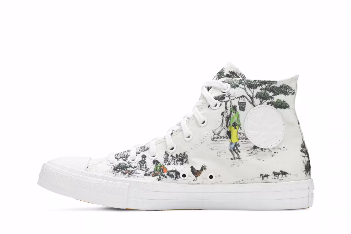 Union LA x Converse Chuck Taylor All Star High White, view 4