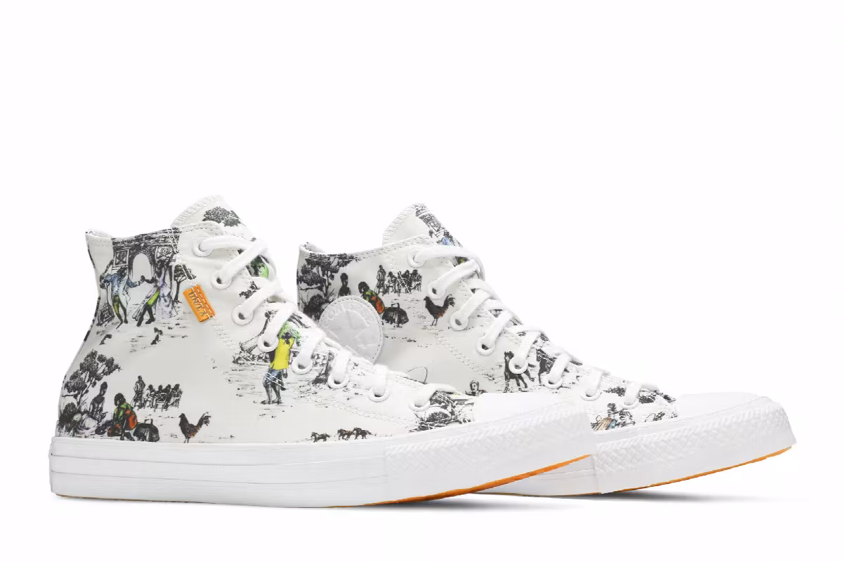 Union LA x Converse Chuck Taylor All Star High White, view 9