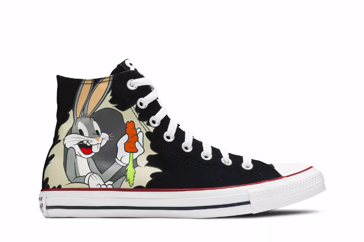 Looney Tunes x Converse Chuck Taylor All Star High 80th Anniversary - Bugs Bunny's Mischiefs, view 2