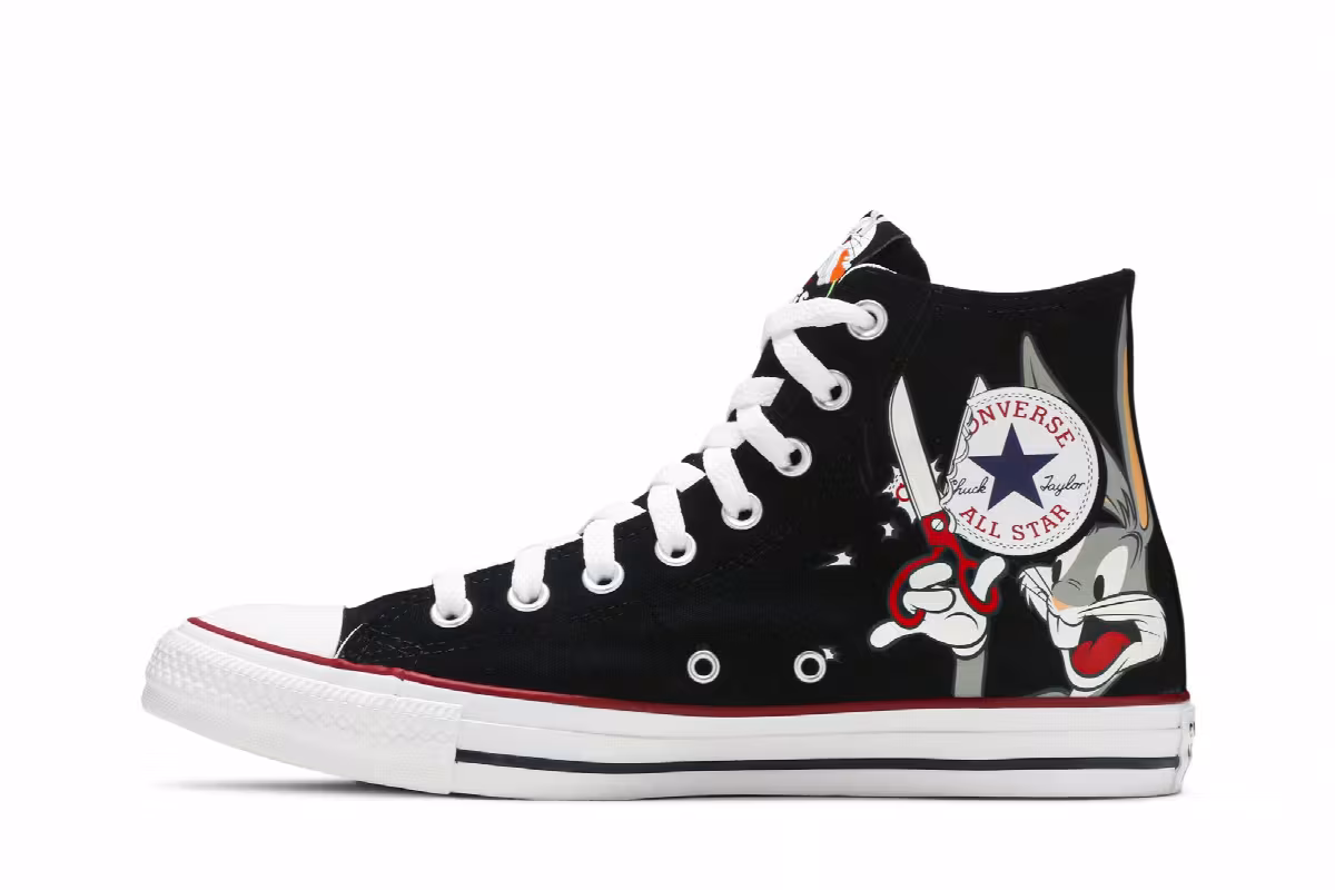Looney Tunes x Converse Chuck Taylor All Star High 80th Anniversary - Bugs Bunny's Mischiefs, view 4