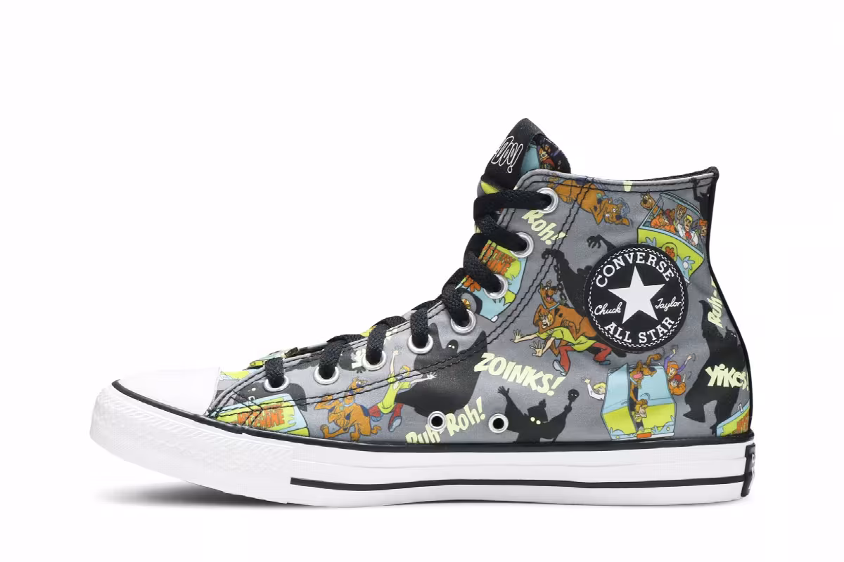 Scooby-Doo x Converse Chuck Taylor All Star High Chased By Ghosts, view 4