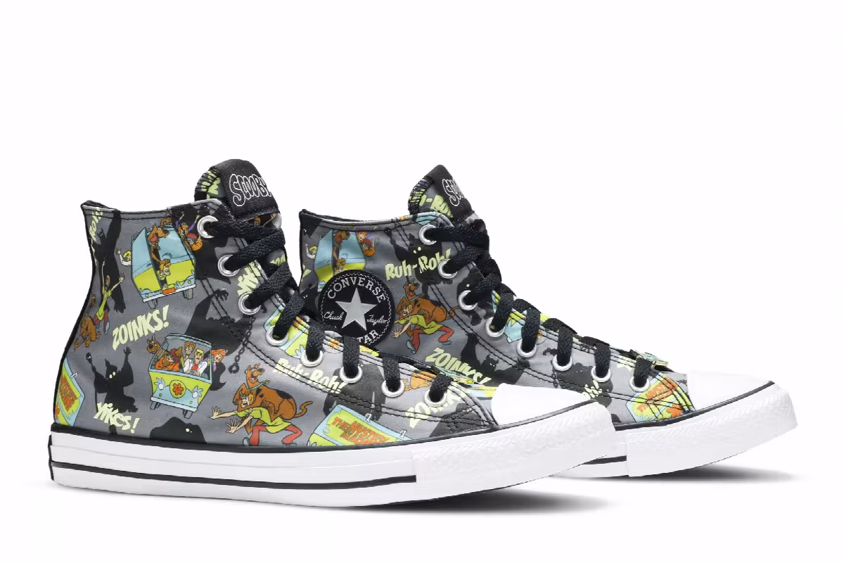Scooby-Doo x Converse Chuck Taylor All Star High Chased By Ghosts, view 9