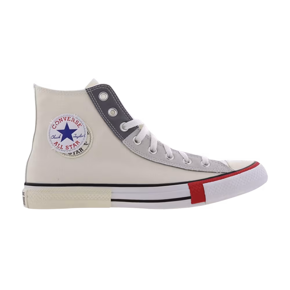 Converse Chuck Taylor All Star High Double Logo - Beige
