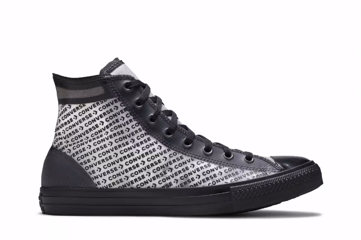 Converse Chuck Taylor All Star High Translucent - Black, view 2
