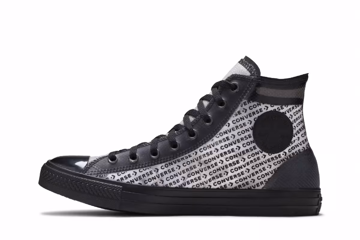 Converse Chuck Taylor All Star High Translucent - Black, view 4